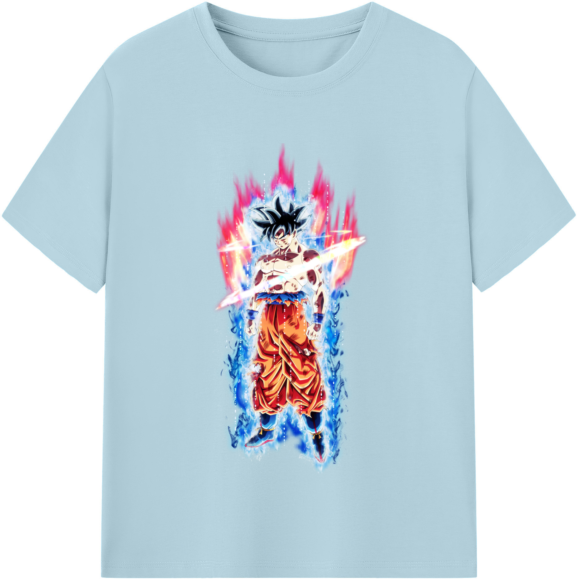 （画像用） ドラゴンボール 孫悟空（そん ごくう）Son Goku カカロット DRAGON BALL Kakarotto 綿100％半袖Tシャツ（フロントプリント）